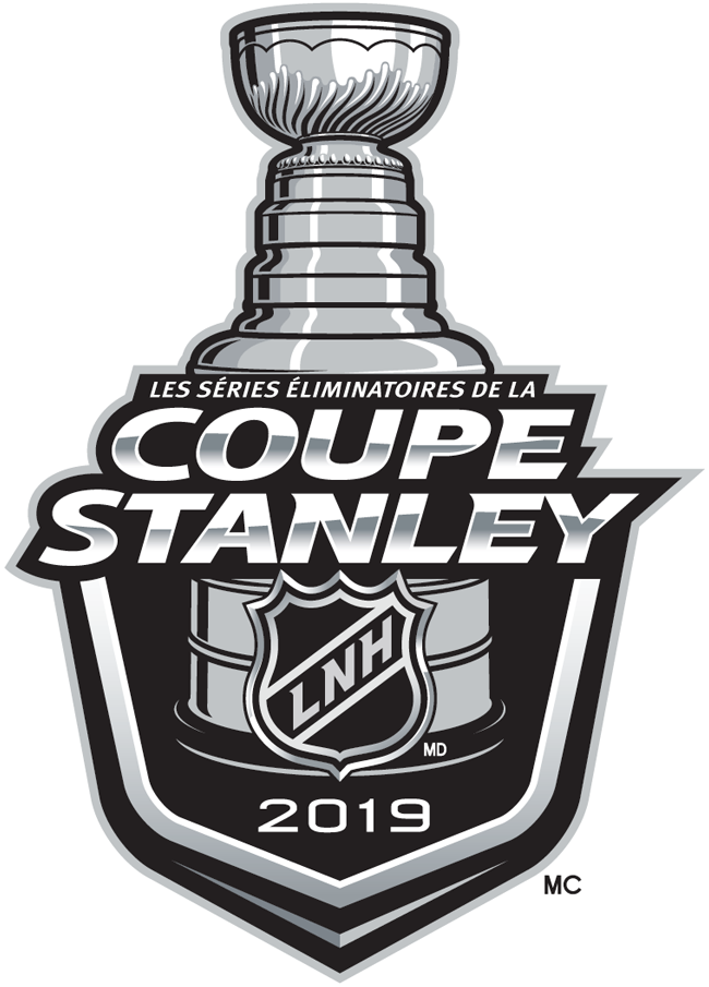 Stanley Cup Playoffs 2019 Alt. Language Logo iron on transfers for T-shirts